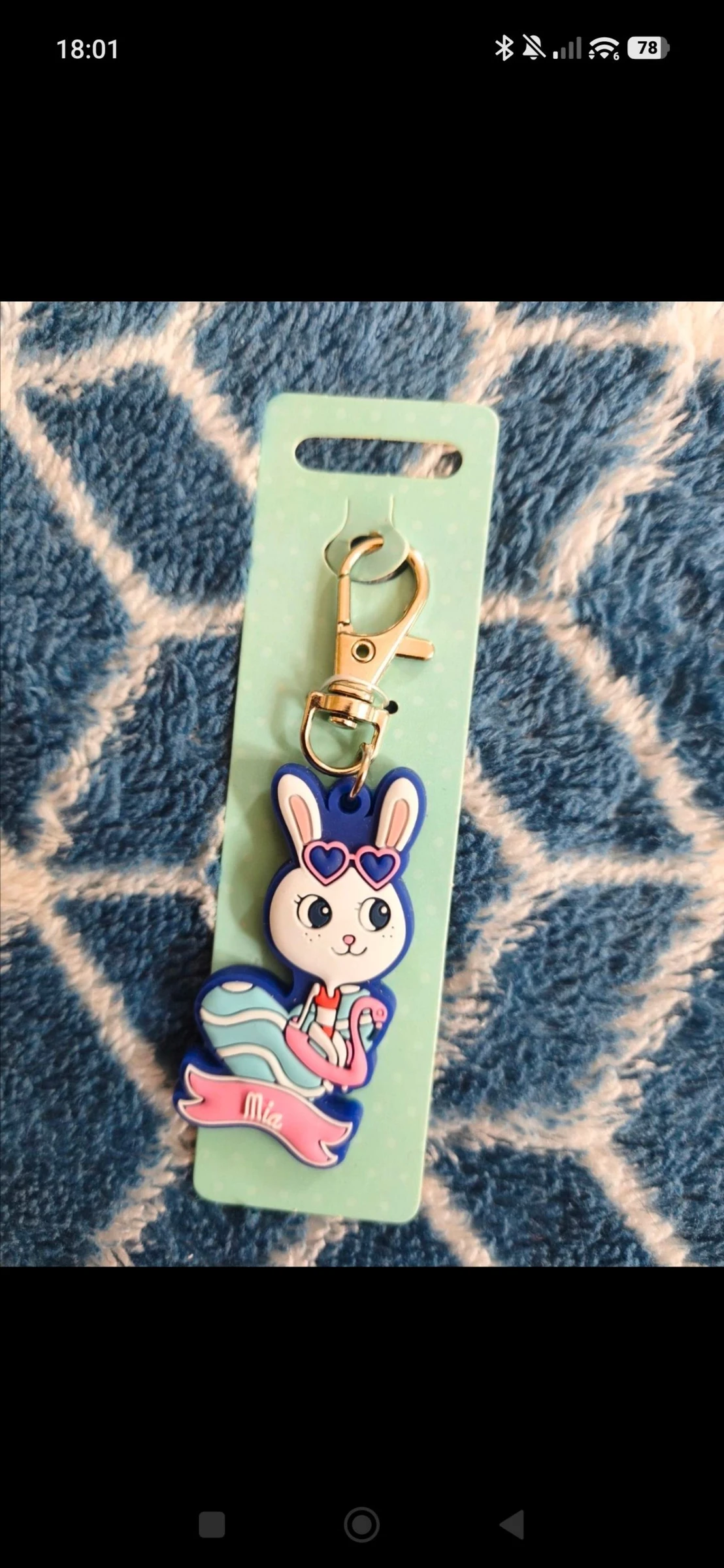 Porte clé personnalisé neuf 